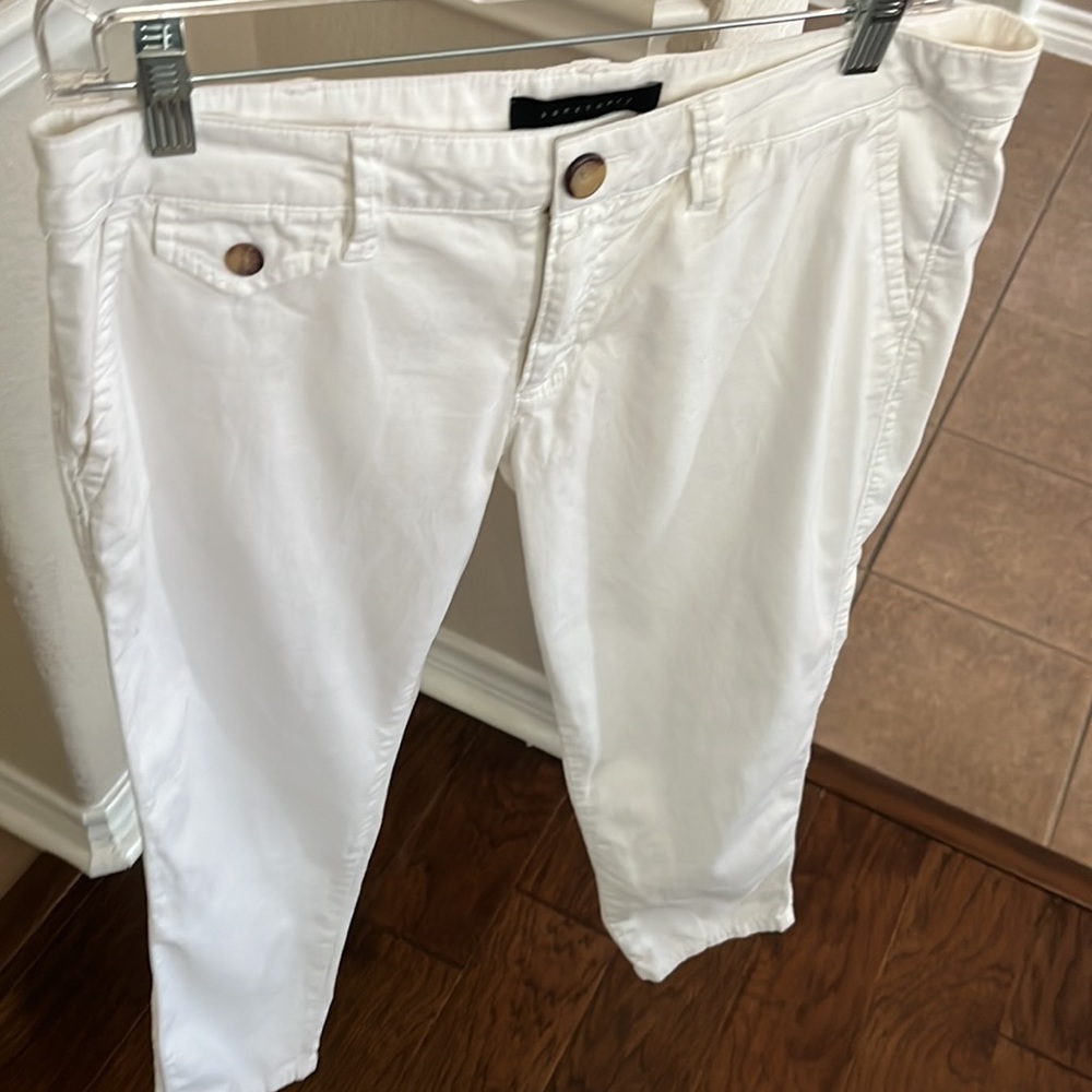 Sanctuary white classic straight leg jeans pants Size 27